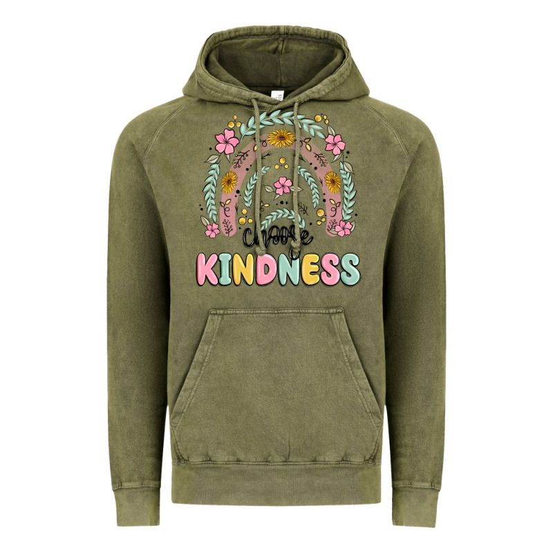 Choose Kindness Vintage Hoodie by MaliasSmallBusiness | Teevron