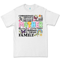 White retro mother Premium Tee - JahusDesignShop