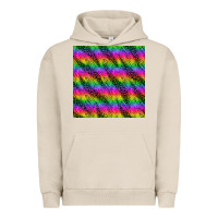 Pigment French Oak neon rainbow leopard zebra seamless pattern Urban Hoodie - BundleAndBundleShop