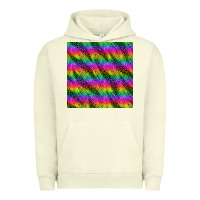 Pigment Pistachio neon rainbow leopard zebra seamless pattern Urban Hoodie - BundleAndBundleShop