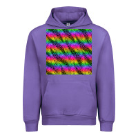 Tulip neon rainbow leopard zebra seamless pattern Urban Hoodie - BundleAndBundleShop