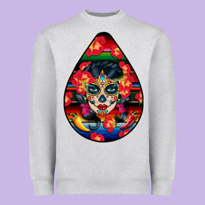 Hispanic Heritage Heavyweight Sweatshirt Designed By Bundleandbundleshop