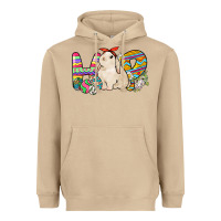 Mushroom Hop rabbit Easter Day Heavyweight Hoodie - HowdyJamesFarm