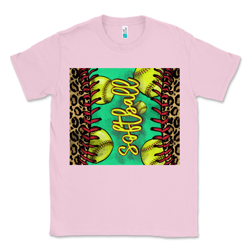 Softball Leopard Classic Tee by NancyCooperArtShop | Teevron
