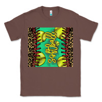 Chestnut softball leopard Classic Tee - NancyCooperArtShop