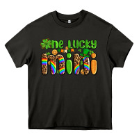 Asphalt st patricks one lucky mini Heavy Core Tee - AdoDesignShop