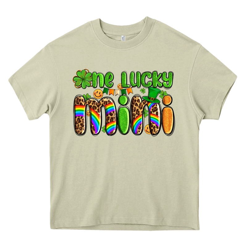 St Patricks One Lucky Mini Heavy Core Tee by AdoDesignShop | Teevron