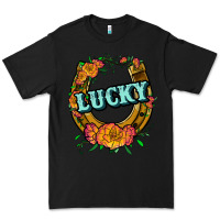 Black horseshoe lucky Premium Tee - JahusDesignShop