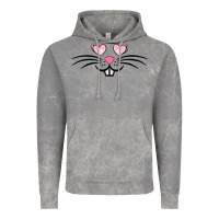 Cloud Rock bunny face easter Vintage Hoodie - MaliasSmallBusiness