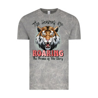 Cloud Rock the heavens are roaring tiger Vintage Tee - MaliasSmallBusiness