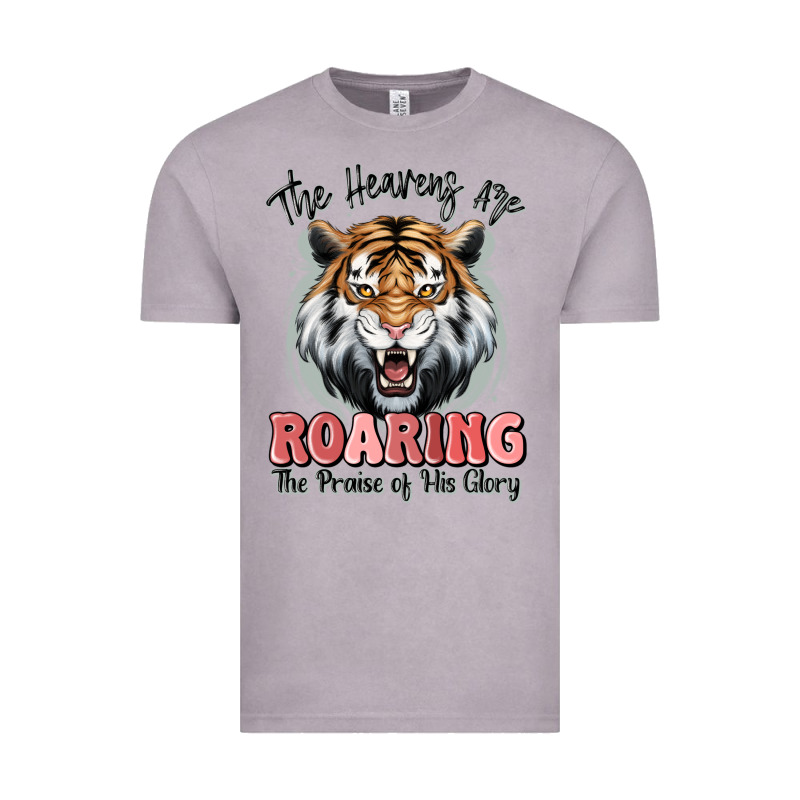 The Heavens Are Roaring Tiger Vintage Tee by MaliasSmallBusiness | Teevron