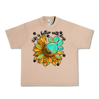Burro life is better with dogs Urban Heavy Tee - NancyCooperArtShop