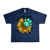 Navy life is better with dogs Urban Heavy Tee - NancyCooperArtShop