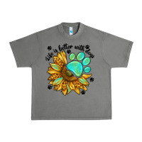 Tornado life is better with dogs Urban Heavy Tee - NancyCooperArtShop