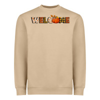 Mushroom welcome pumpkin Heavyweight Sweatshirt - BundleAndBundleShop