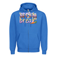 True Royal Spring break Zipper Hoodie - NancyCooperArtShop