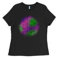 Black halloween leopard patch Ladies Tee - BundleAndBundleShop