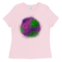 Bubblegum Pink halloween leopard patch Ladies Tee - BundleAndBundleShop