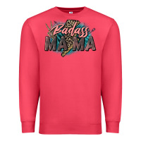 Cardinal Badass Mama Mother's Day png sublimation design do Premium Sweatshirt - CowGirlArtShop