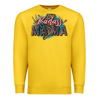 Lemon Badass Mama Mother's Day png sublimation design do Premium Sweatshirt - CowGirlArtShop