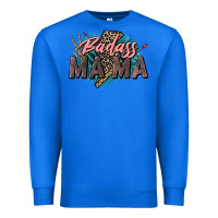 True Royal Badass Mama Mother's Day png sublimation design do Premium Sweatshirt - CowGirlArtShop