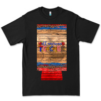 Black all american teacher 12 oz slim can cooler Premium Tee - Artiststas