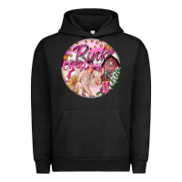Pigment Black pink christmas pig Urban Hoodie - FaDigitalArtStudio