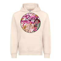 Sandshell pink christmas pig Urban Hoodie - FaDigitalArtStudio