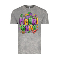 Cloud Rock mardi gras Vintage Tee - MaliasSmallBusiness