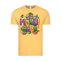 Vintage Mustard mardi gras Vintage Tee - MaliasSmallBusiness