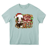 Arona merry christmas y'all cow Heavy Core Tee - Artiststas