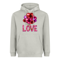 Moon Dust Love heart balloons Valentine's Day Heavyweight Hoodie - HowdyJamesFarm