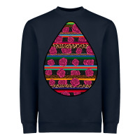 Navy Hispanic Heritage Heavyweight Sweatshirt - BundleAndBundleShop