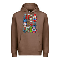 Chestnut ho ho ho gnomes Premium Hoodie - CowGirlArtShop