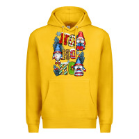Lemon ho ho ho gnomes Premium Hoodie - CowGirlArtShop