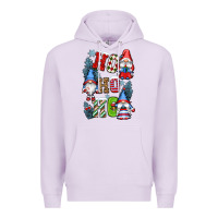 Lilac ho ho ho gnomes Premium Hoodie - CowGirlArtShop