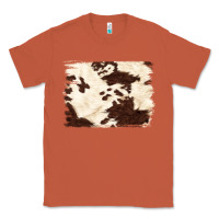Copper brown cowhide background Classic Tee - NancyCooperArtShop