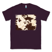 Plum brown cowhide background Classic Tee - NancyCooperArtShop