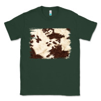 Sports Green brown cowhide background Classic Tee - NancyCooperArtShop