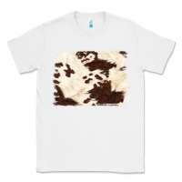 White brown cowhide background Classic Tee - NancyCooperArtShop
