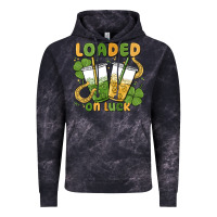 Cloud Black loaded on luck Vintage Hoodie - MaliasSmallBusiness