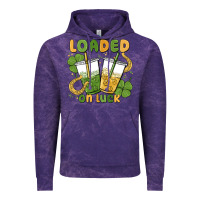 Cloud Purple loaded on luck Vintage Hoodie - MaliasSmallBusiness