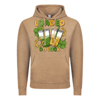 Vintage Coffee loaded on luck Vintage Hoodie - MaliasSmallBusiness