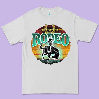 Rodeo Premium Tee Designed By Jahusdesignshop