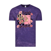 Cloud Purple single season Vintage Tee - MaliasSmallBusiness