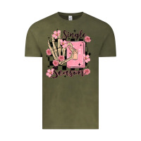 Vintage Olive single season Vintage Tee - MaliasSmallBusiness