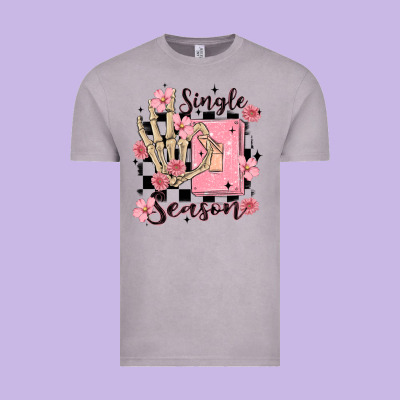 Single Season Vintage Tee Designed By Maliassmallbusiness