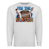 Dove Grey Tis the season lightning bolt Premium Sweatshirt - HowdyJamesFarm