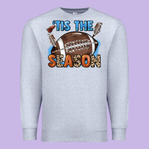 Tis The Season Lightning Bolt Premium Sweatshirt Designed By Howdyjamesfarm