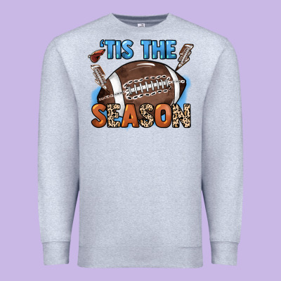 Tis The Season Lightning Bolt Premium Sweatshirt Designed By Howdyjamesfarm